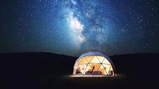 威海充气星空帐篷